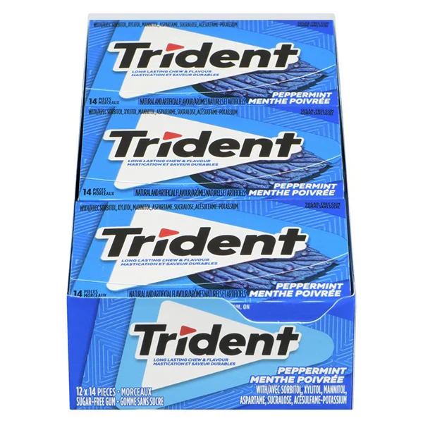 Trident - Slab Peppermint 12x12x14 PK