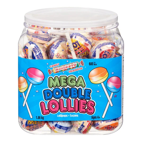 Cede - Mega Lollies Jar 8x60x31GR