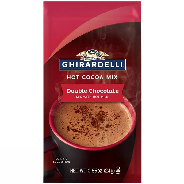 Ghirardelli - Double Chocolate Hot Cocoa 250x0.85 OZ