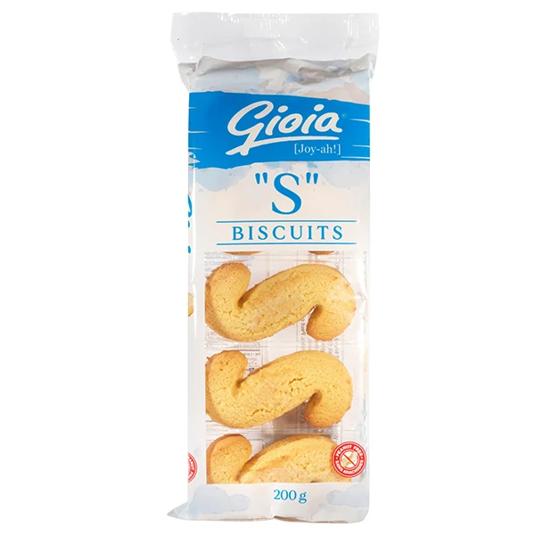 Gioia - S Biscuits 24x200 GR