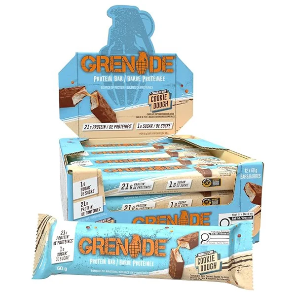 Grenade - Protein Bar Chocolate Chip Cookie Dough 6x12x60 GR