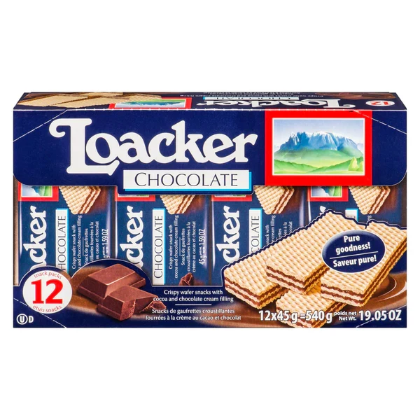 Loacker - Wafer Chocolate 12x12x45GR