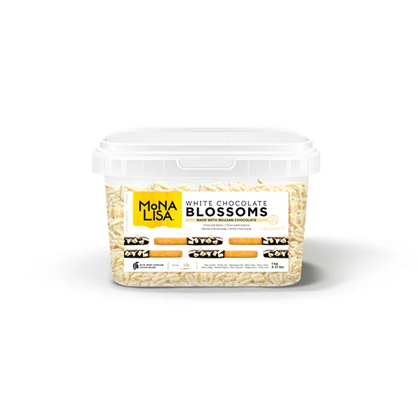 Callebaut - White Chocolate Blossoms 4x1 KG