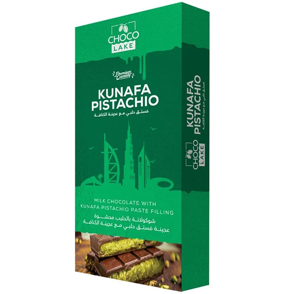 Chocolake - Dubai Chocolate Bar 190GR