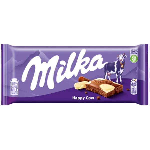 Milka - Happy Cows Chocolate 90GR