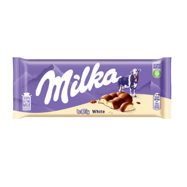 Milka - Bubbly White 95GR