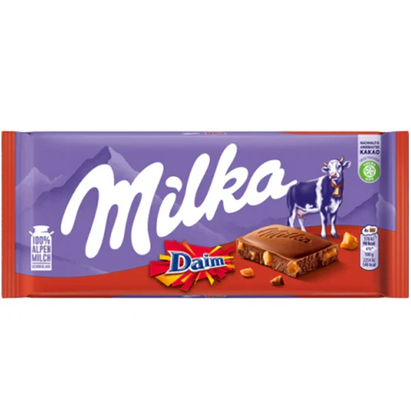 Milka - Daim 22x100 GR