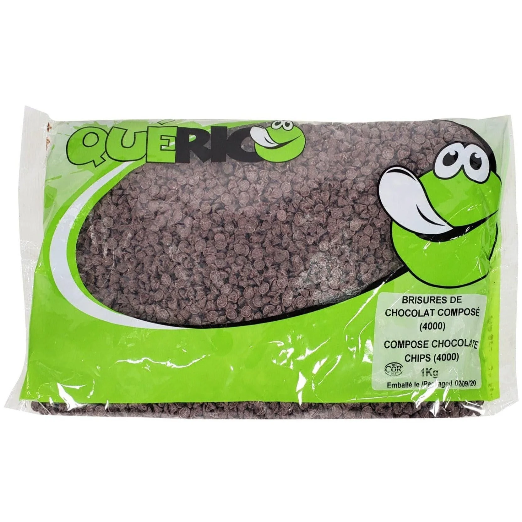 Querio - Compound Chocolate Chip — Case (3 x 1 KG)