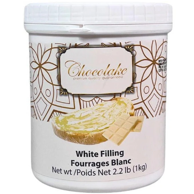 Chocolake White Chocolate Filling — Case (4 x 1 KG)