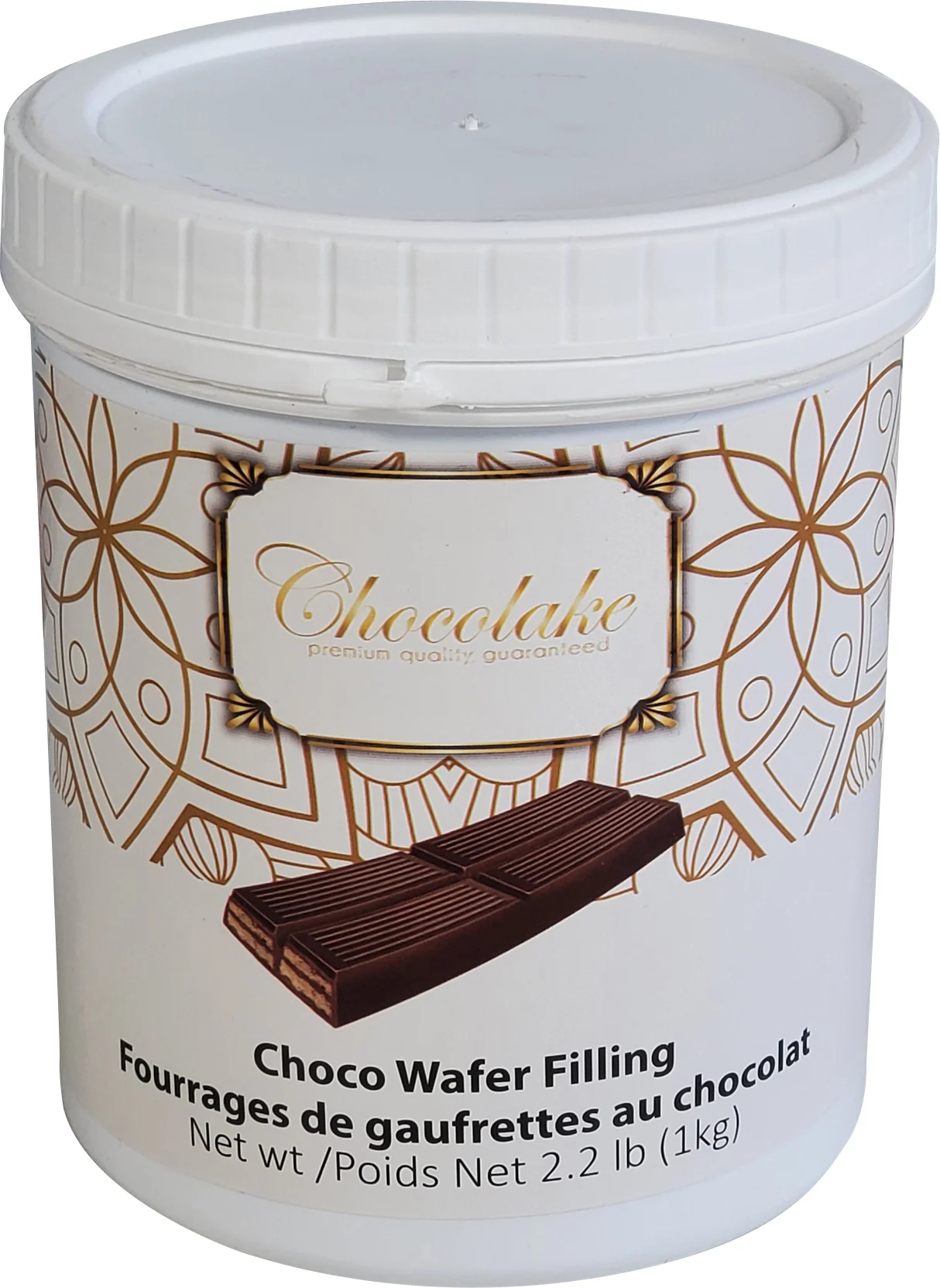 Chocolake Choco Wafer Filling — Case (4 x 1 KG)