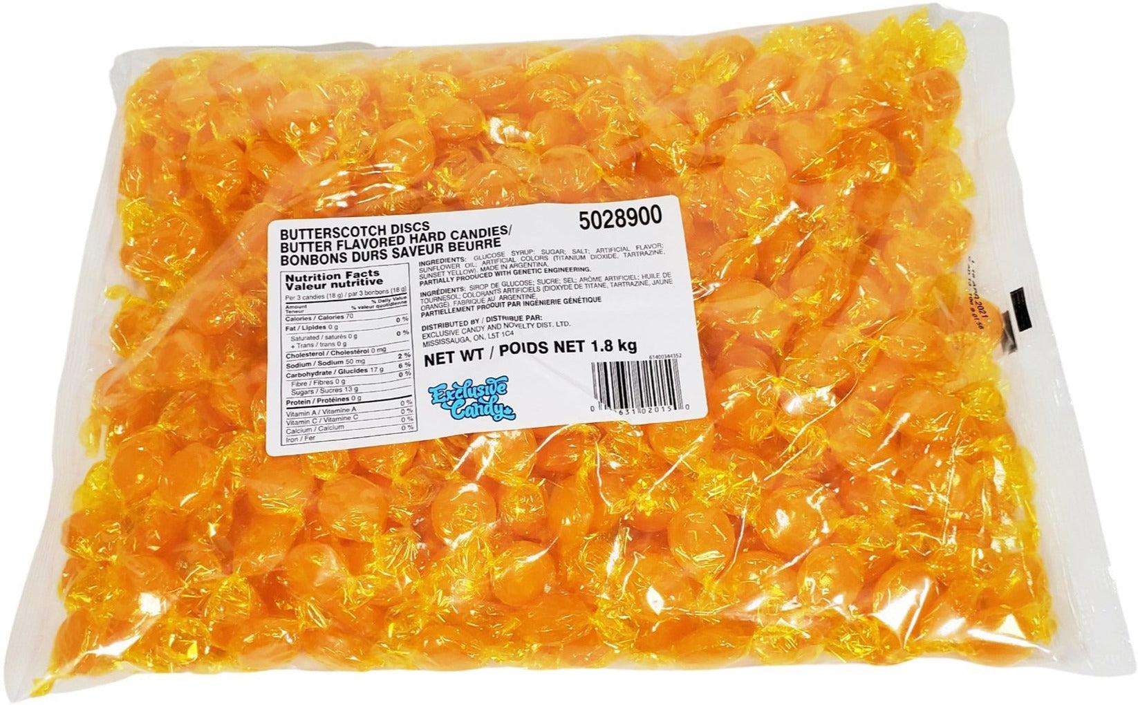 Exclusive Brands - Bag Candy Butterscotch - EXC02015 — Each (1.8 KG)