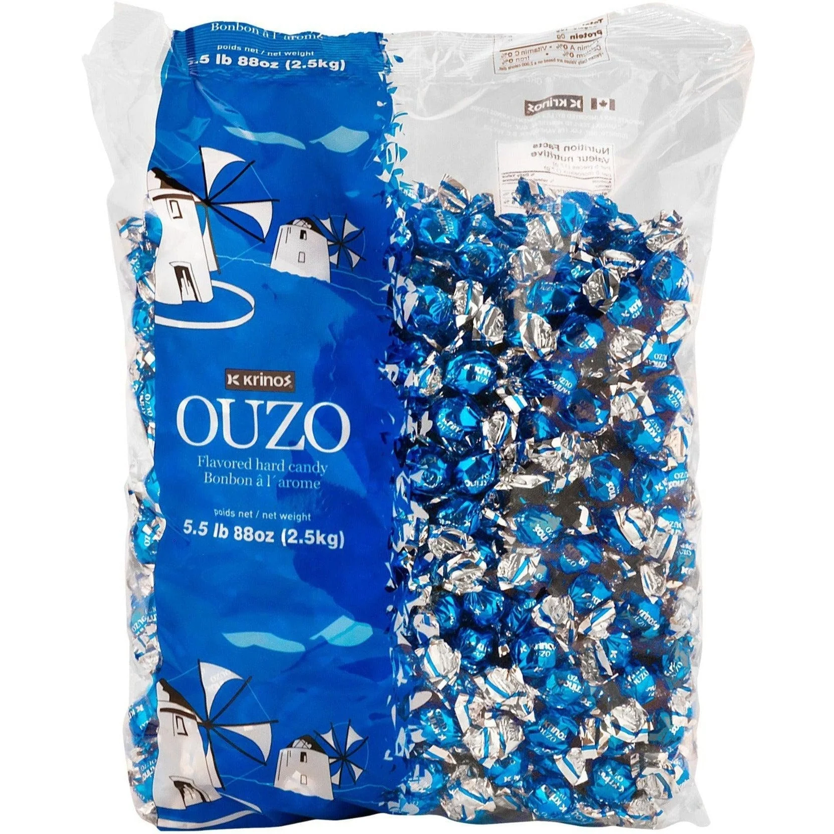 Krinos - Candy - Ouzo — Case (4 x 2.5 KG)