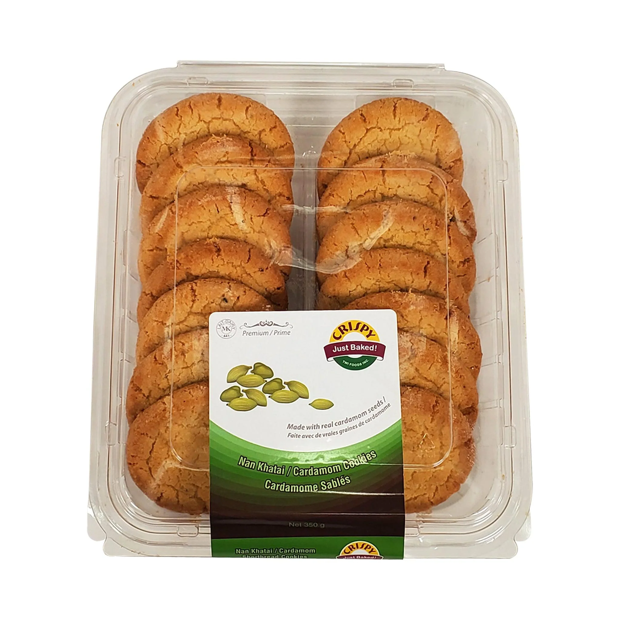 Crispy - Cookies Nan Khatai — Case (12 x 350 G)