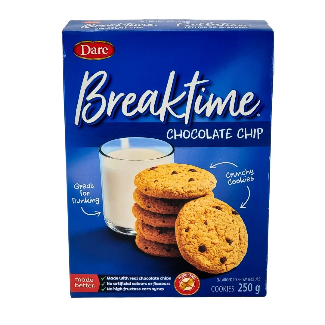 Dare - Cookies - Breaktime Chocolate Chip — Case (12 x 250 G)