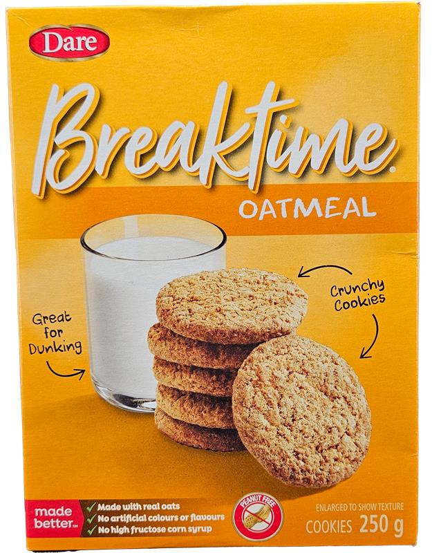 Dare - Cookies - Breaktime Oatmeal — Each (250 G)