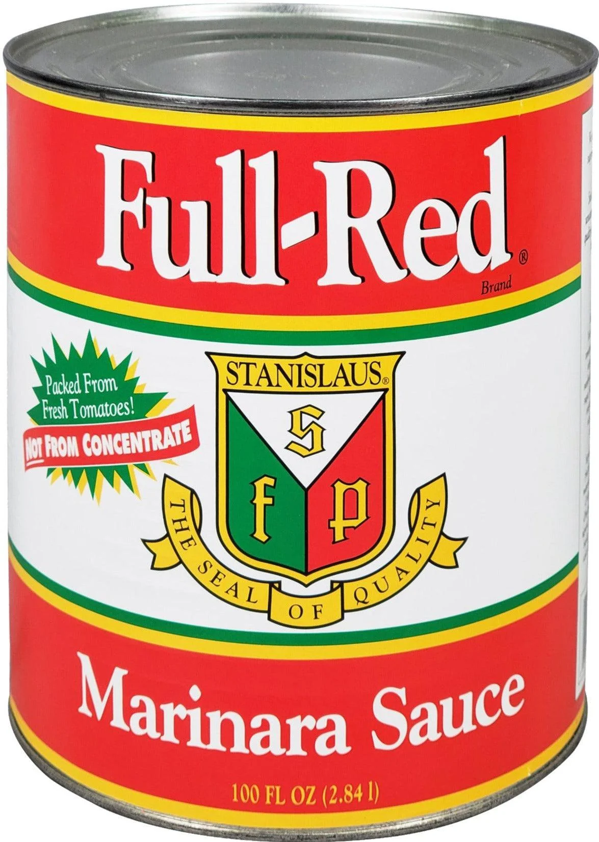 Full Red - Marinara Sauce — Case (6 x 100 OZ)